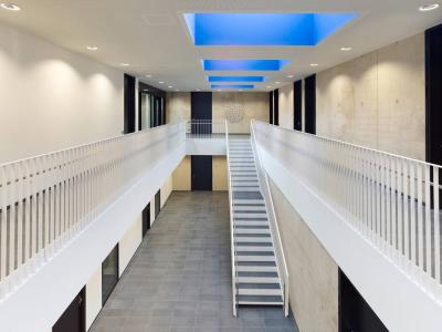 TBZ, Innenansicht Treppenhaus