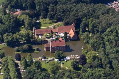 Burg Hülshoff, Luftbild