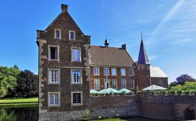 Ostansicht Herrenhaus Burg Hülshoff