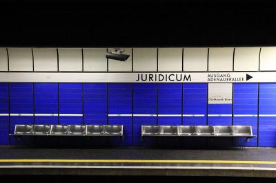U-Bahn Station Juridicum, Bahnsteig 