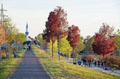 Promenade auf dem Wall