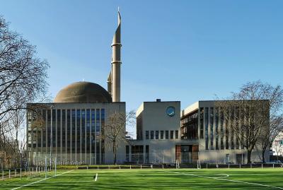 Zentralmoschee Köln Nordansicht