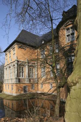 Schloss Rheydt, Herrenhaus Südfassade