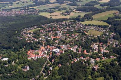 Tecklenburg, Luftaufnahme