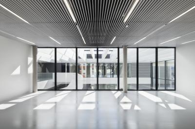 Innenansicht Studierenden Service Center der Heinrich-Heine-Universität