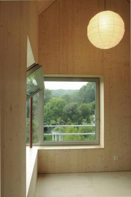 Obergeschoss mit Eckfenster
