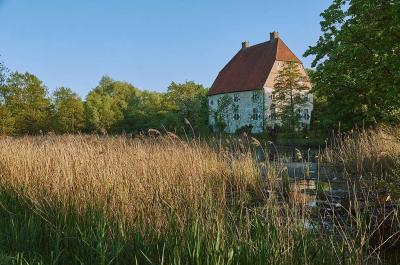 Haus Kolvenburg in der umgebenden Landschaft