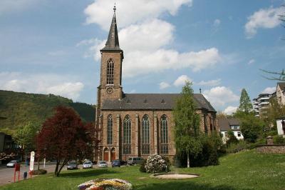Südansicht der evangelischen Christuskirche in Werdohl