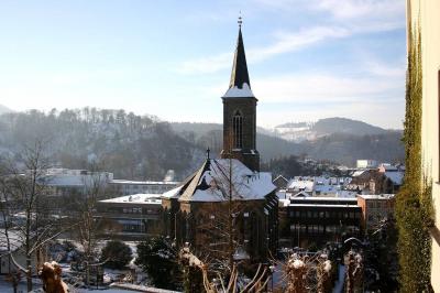 Ostansicht der Kirche