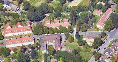 Luftbild Siedlung Fine Frau