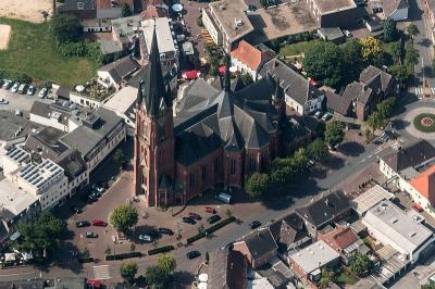 Luftaufnahme St. Gudula