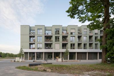 Frontansicht Punkthaus
