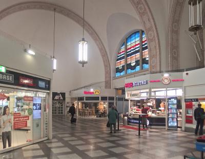 Bahnhofshalle Hauptbahnhof Krefeld
