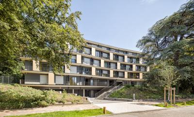 Studentisches Wohnen am Lousberg, Straßenperspektive