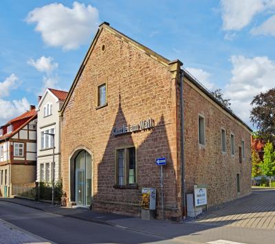 Außenperspektive, Bestandsgebäude nach Umbau