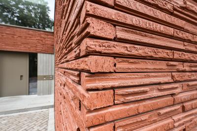 Detailbild Klinkerfassade