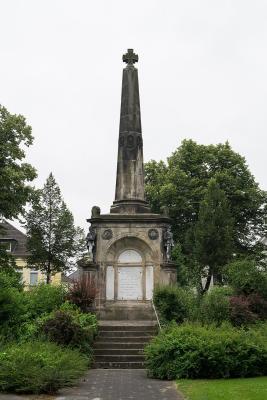 efallenen Kriegerdenkmal für die Gefallenen des Deutsch-Französischen Krieges, Baujahr 1875