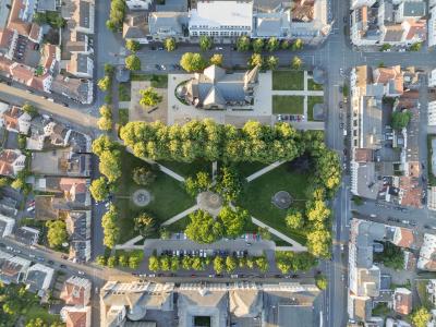 Neugestaltung Kaiser-Wilhelm-Platz, Draufsicht