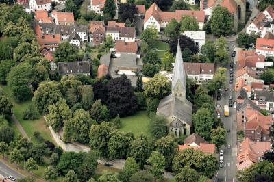 Luftbild von Alt St. Thomae in Soest