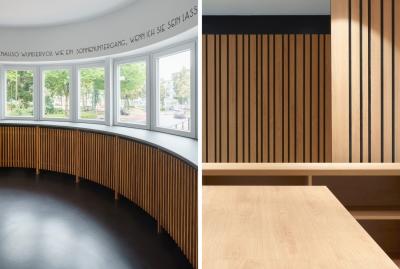 Reflektion Wandgestaltung Alt / Neu