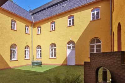 Blick in den Innenhof des Klosteranlage