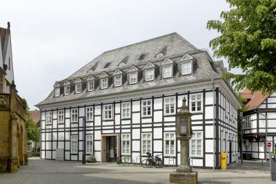 Rückseite Rathaus Rietberg