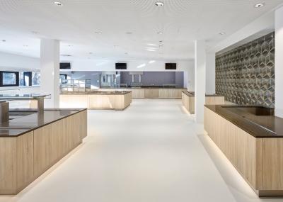LWL Klinik Küchenhaus, Essenausgabe und Essbereich