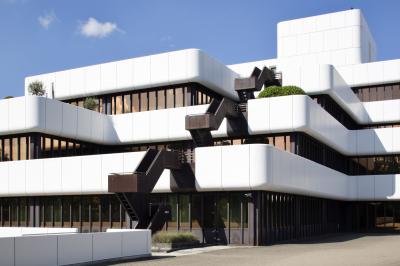 Fassade mit Außentreppen