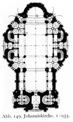 Grundriss der Johanneskirche