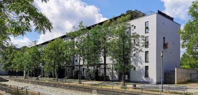Häuserzeile Hansegracht