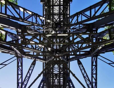 Detailansicht Tragwerk Müngstener Brücke