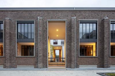 Kleine Querung, Fassadenauschnitt Ostfassade