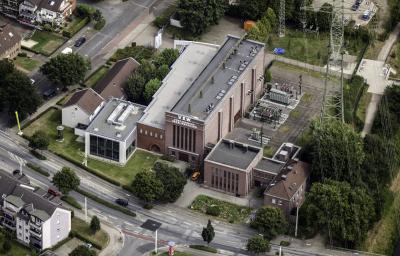 Vogelperspektive Umspannwerk Recklinghausen