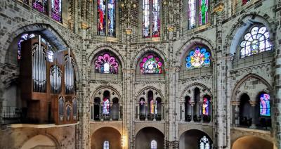 Blick in das Dekagon von St. Gereon