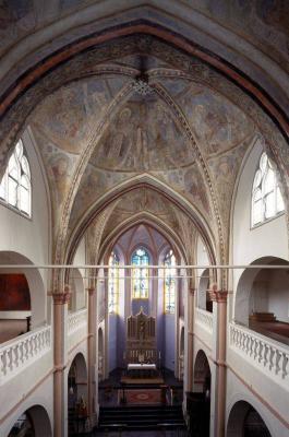 Blick ins Kirchenschiff von St. Maria Lyskirchen 