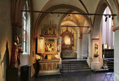 Innenansicht Seitenschiff St. Maria Lyskirchen Köln