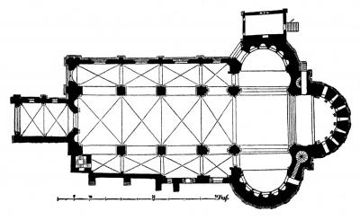 Grundriss Groß St. Martin