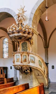 Kanzel in St. Pantaleon