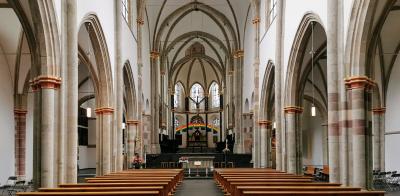 Mittelschiff St. Severin, Blick nach Osten