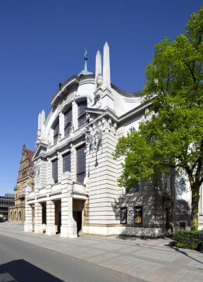 Stadttheater Bielefeld Straßenansicht