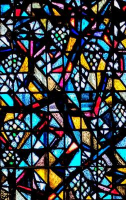 Glasfenster im Chor