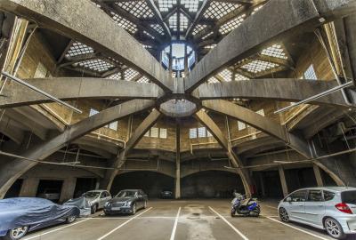 Innenaufnahme der Kongressgarage Aachen