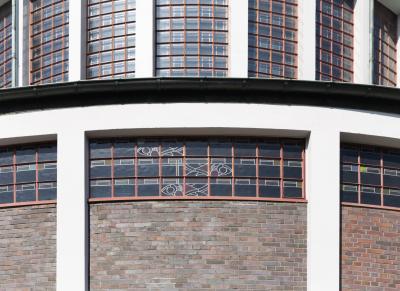 Detail Fassade Auferstehungskirche Essen