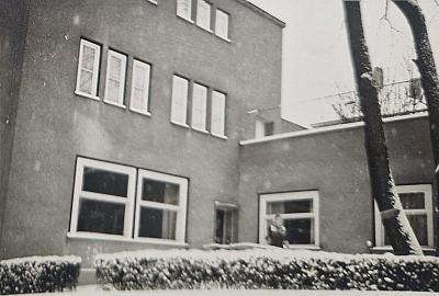 Gartenseite Januar 1940