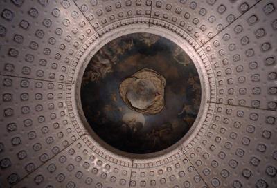 Blick in die Kuppel im Kuppelsaal