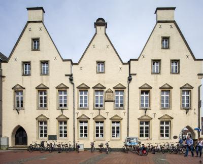 Blick auf die Giebel
