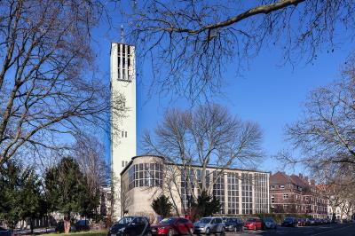 Dortmund, Lindemannstr. 70, Nicolaikirche von Süden
