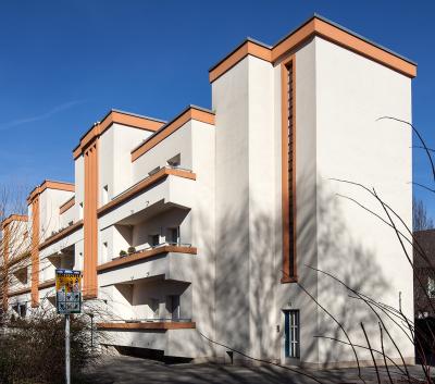 Gelsenkirchen, Vittinghoff-Siedlung, Innenhofansicht