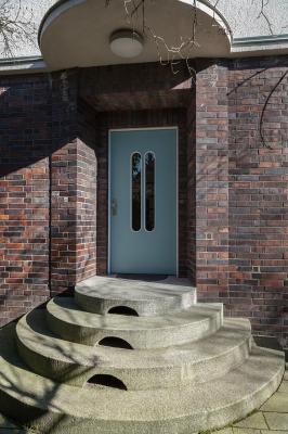 Herford, Wohnhaus Tremel, Haupteingang