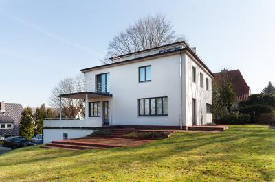 Bielefeld, Villa Delius, Ansicht von Südwesten